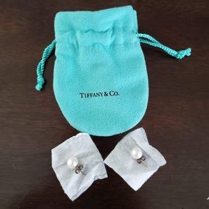 Tiffany & Co pearl earrings